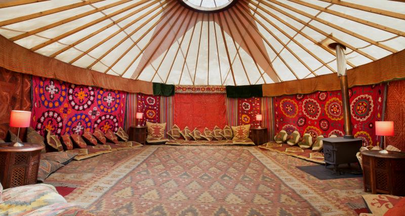 18ft sumptuous yurt