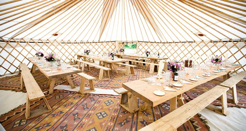 Wedding yurt outlet hire