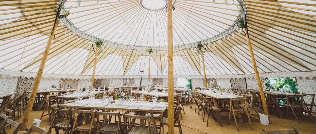 Wedding 2025 yurt hire